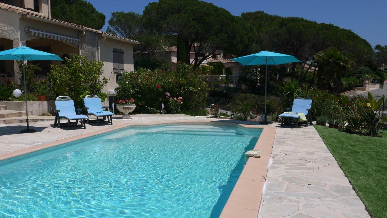 Grand Appartement Dans Maison Avec Piscine Privee Fréjus Dış mekan fotoğraf