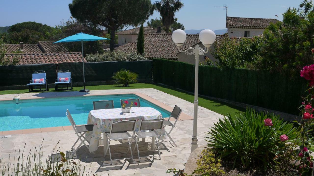 Grand Appartement Dans Maison Avec Piscine Privee Fréjus Dış mekan fotoğraf